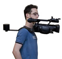 Válltámasz kamera